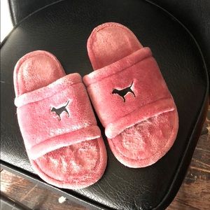 Pink slippers